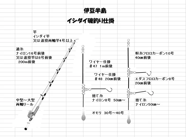 釣具(石鯛ロッド、リール、仕掛け) - 愛知県のその他